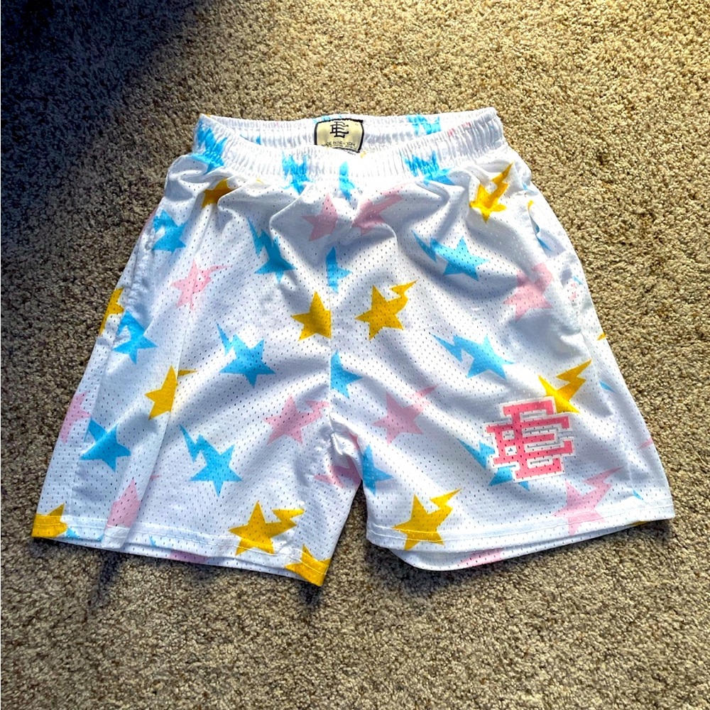 Bape x Eric Emanuel Star Shorts Size Men’s Small. Open to offers!